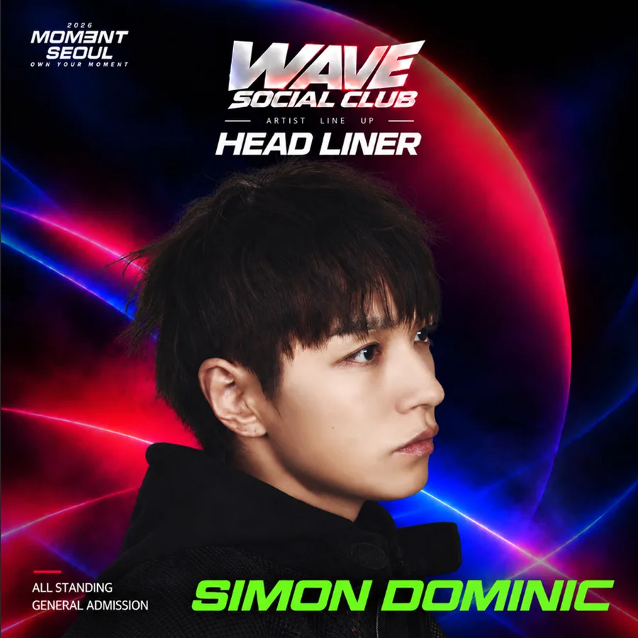 MOM3NT SEOUL RAVE HEADLINER SIMON DOMINIC